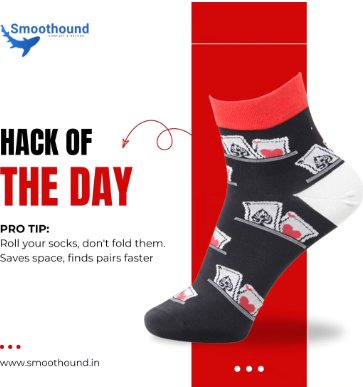 Smoothhound post: Hack of the day, roll your socks, don't fold them